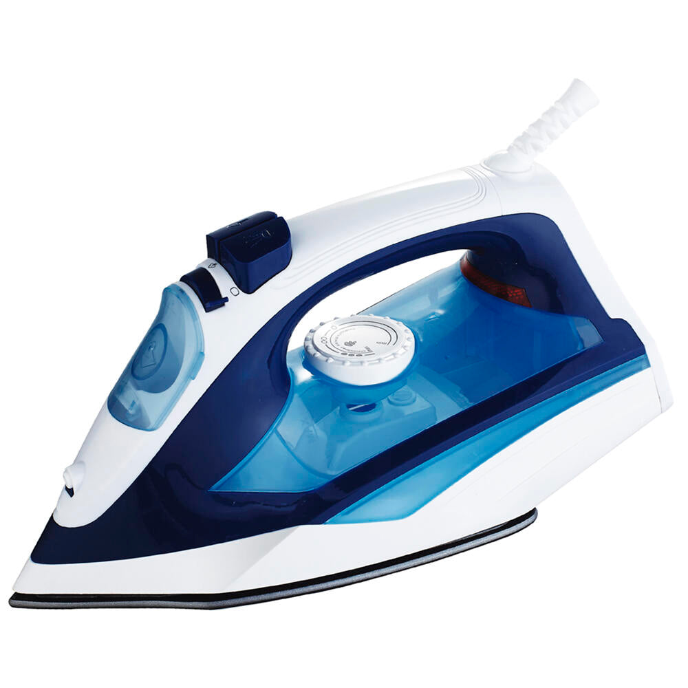 Plancha de Ropa Professional 2400 W, Suela Antiadherente, Golpe de Vapor