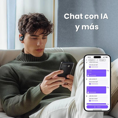 Auriculares Traductores Instantáneos en Tiempo Real